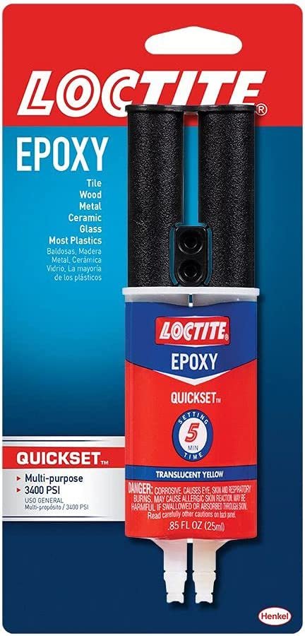Loctite Epoxy Quick Set, 25 ml, Syringe