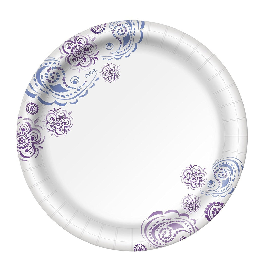 Dixie Paper Plates, 8-1/2 Inch, 48-Count