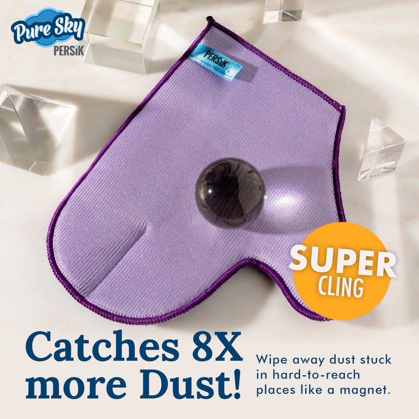 Pure-Sky Window Glass Cleaning Glove - window cleaning glove -window cleaning glove