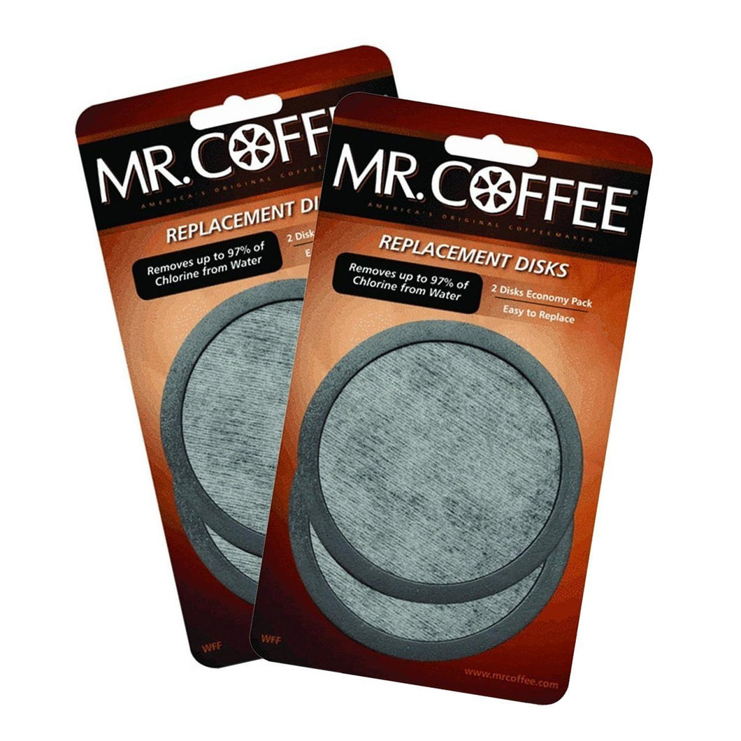 2 X Mr. Coffee Water Filter Replacement 2pk