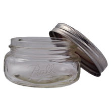Load image into Gallery viewer, (2 Packs) Ball Mason Wide Mouth Half Pint Jars - 8oz - 4 Jars Per Box - Total 8 Jars
