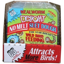 Load image into Gallery viewer, C &amp; S CS12583 Mealworm Delight No Melt Suet Dough, 11.75-Ounce

