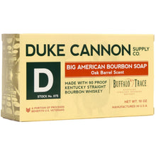 Load image into Gallery viewer, Duke Cannon Big American Bourbon Soap, 10oz.
