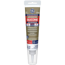 Load image into Gallery viewer, GE Sealants &amp; Adhesives GE284 Advanced Silicone 2 Kitchen &amp; Bath Sealant, 2.8oz, Clear
