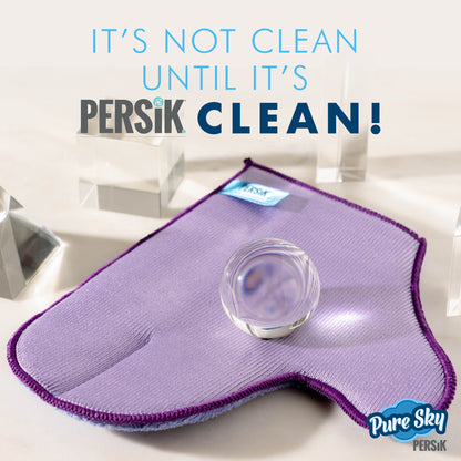 Pure-Sky Ultra Microfiber Cleaning Glove  - 2 sided, for Dust &amp; Window Glass Streak Free Leaves no Wiping Marks