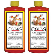 Load image into Gallery viewer, Cole&#39;s Wild Bird Products FS08 Flaming Squirrel Seed Sauce, 8-Ounce (2 Pack)
