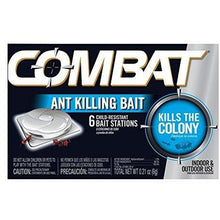 Load image into Gallery viewer, Combat Source Kill 4: Six Ant Bait Stations. Kills Queen &amp; Entire Colony. Henkel 45901 - Set of 4
