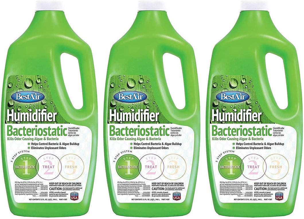 BestAir 3BT Original Humidifier Bacteriostatic Water TreatmentÊ- 96 oz. 3 Pack