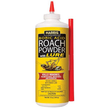 Load image into Gallery viewer, HARRIS Boric Acid Roach and Silverfish Killer Powder w/Lure (16oz)
