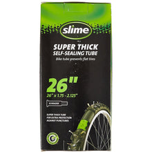 Load image into Gallery viewer, Slime Super Thick Smart Bicycle Tube - Schrader
