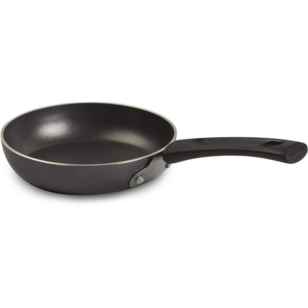 T-fal B1500 Specialty Nonstick One Egg Wonder Fry Pan Cookware, 4.75-Inch, Grey