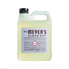 Load image into Gallery viewer, Earth Friendly, Mrs. Meyers Liquid Hand Soap Refill 33 Oz Lavender Scent- (2 Pack)
