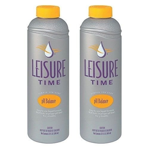 Leisure Time pHB-02 pH Balance for Spas and Hot Tubs (2 Pack), 1 quart