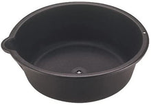 Load image into Gallery viewer, Custom Accessories 31118 Oil Drain Pan - Shop Craft Shop Craft Plastic 6 qt Round Oil Drain and Recovery Pan
