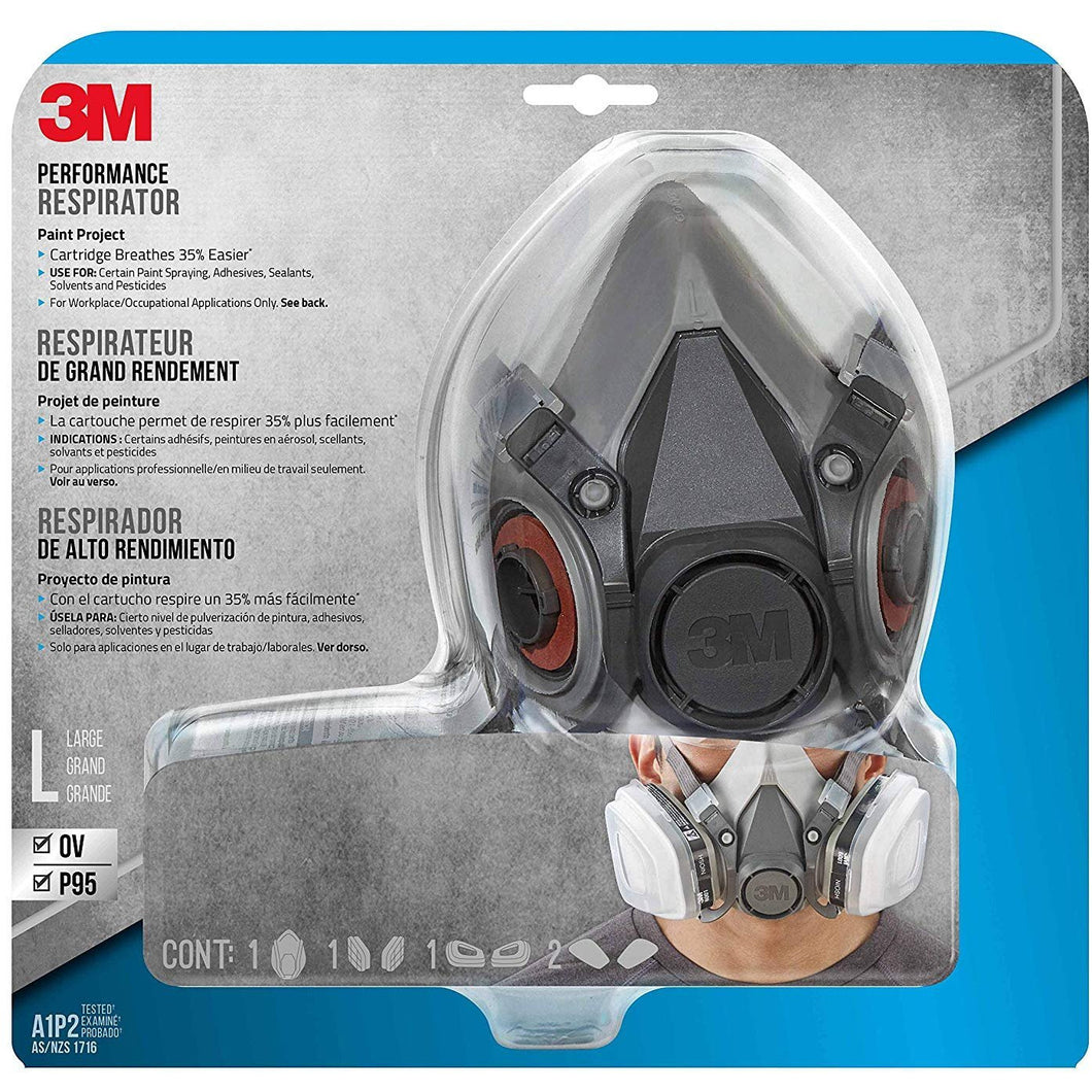 3M Paint Project Respirator, Large