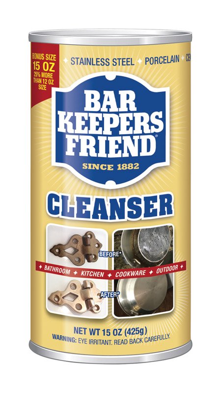 Bar Keepers Friend Removes Rust Gold 15 Oz