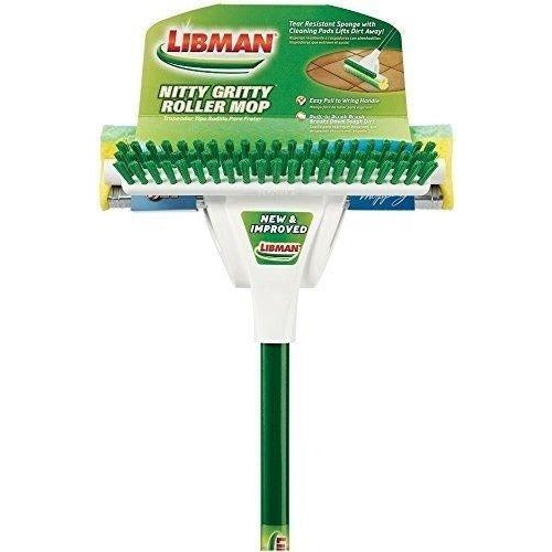 Libman Nitty Gritty Roller Mop With Extra Mop Refill