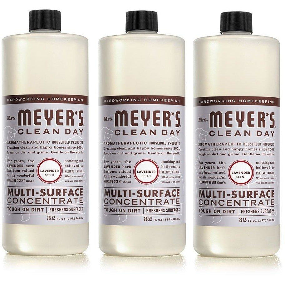Mrs. Meyer's Clean Day All Purpose Cleaner, 32 Fluid Ounce (Pack of 3)