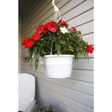 Load image into Gallery viewer, Curtis Wagner 10&quot; Clear Hanging Basket Drip Pan Saucer (10-Pack)
