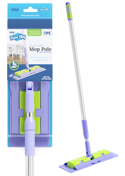Pure-Sky Magic Deep Clean Floor Mop - Includes Light Weight, Strong Pole + Mop Head