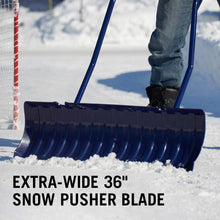 Load image into Gallery viewer, Garant YPP36KU Yukon 36-Inch Extra-Large Ergonomic Snow Pusher with Steel Handle
