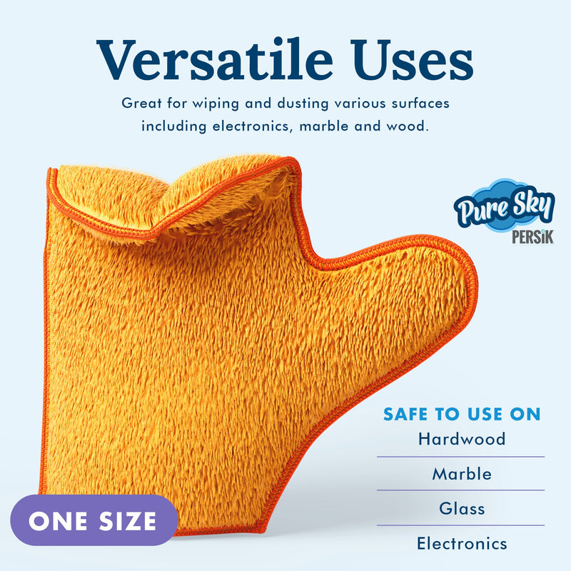 Pure-Sky Microfiber Glove Dusting Mitt