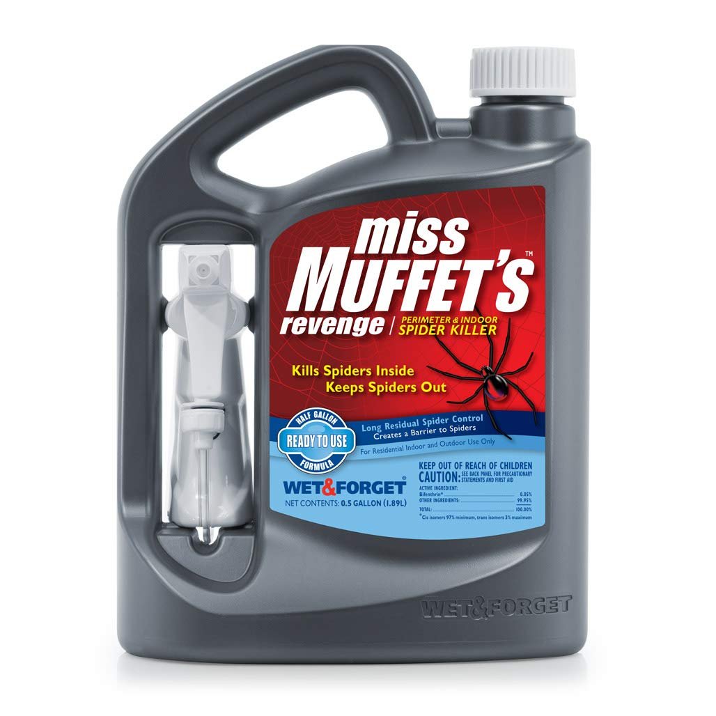 Wet and Forget 00041 1/2 Gallon Miss Muffet's Revenge Indoor Spider Killer Set