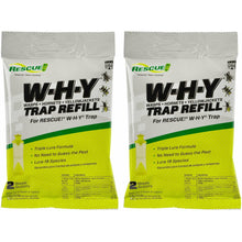 Load image into Gallery viewer, RESCUE! Non-Toxic Wasp, Hornet, Yellowjacket Trap (WHY Trap) Attractant Refill - 2 Week Refill - 2 Pack

