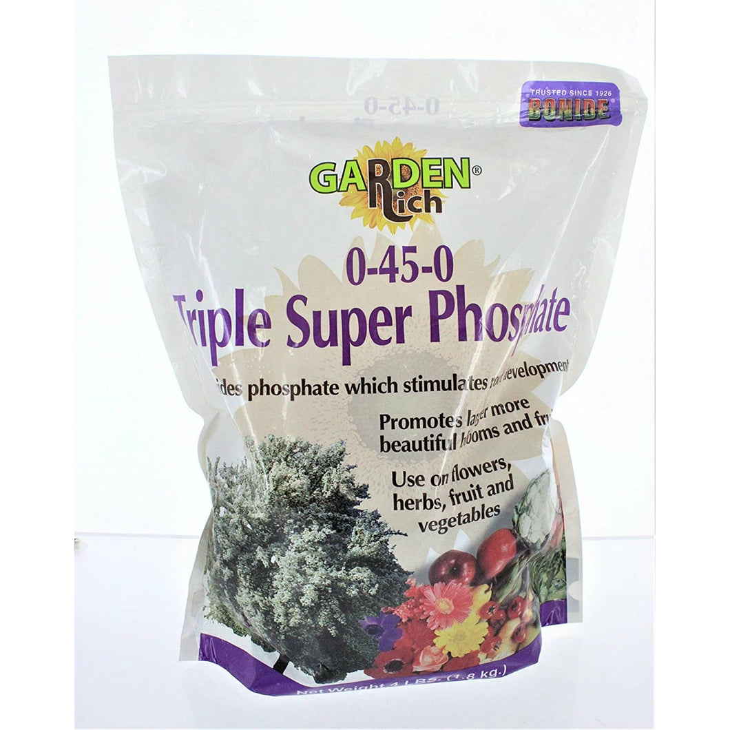 Bonide BND969 Triple Super Phosphate 0450 Phosphorus Plant Food Granules lb., 64 Ounce
